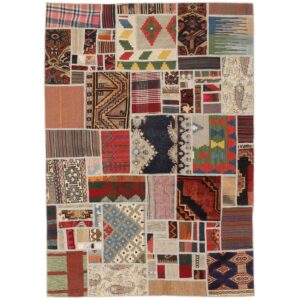 Rezas orientalisk x Tekkeh Kelim matta 140 x 200 cm