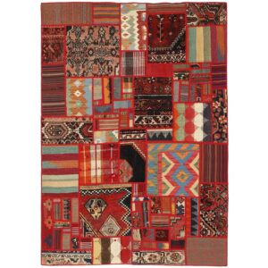 Rezas orientalisk x Tekkeh Kelim matta 140 x 200 cm