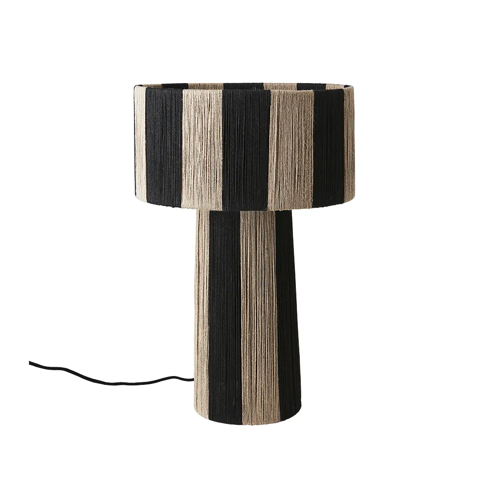 Affari of Sweden, JULLAN bordslampa svart/natur 49 cm
