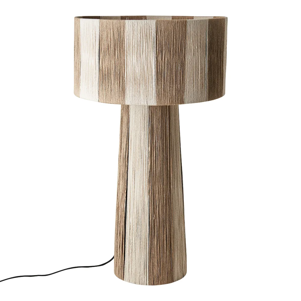 Affari of Sweden, JULLAN bordslampa vit/natur 72 cm