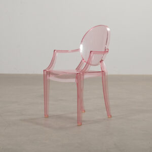 Kartell Lou Lou Ghost barnstol rosa
