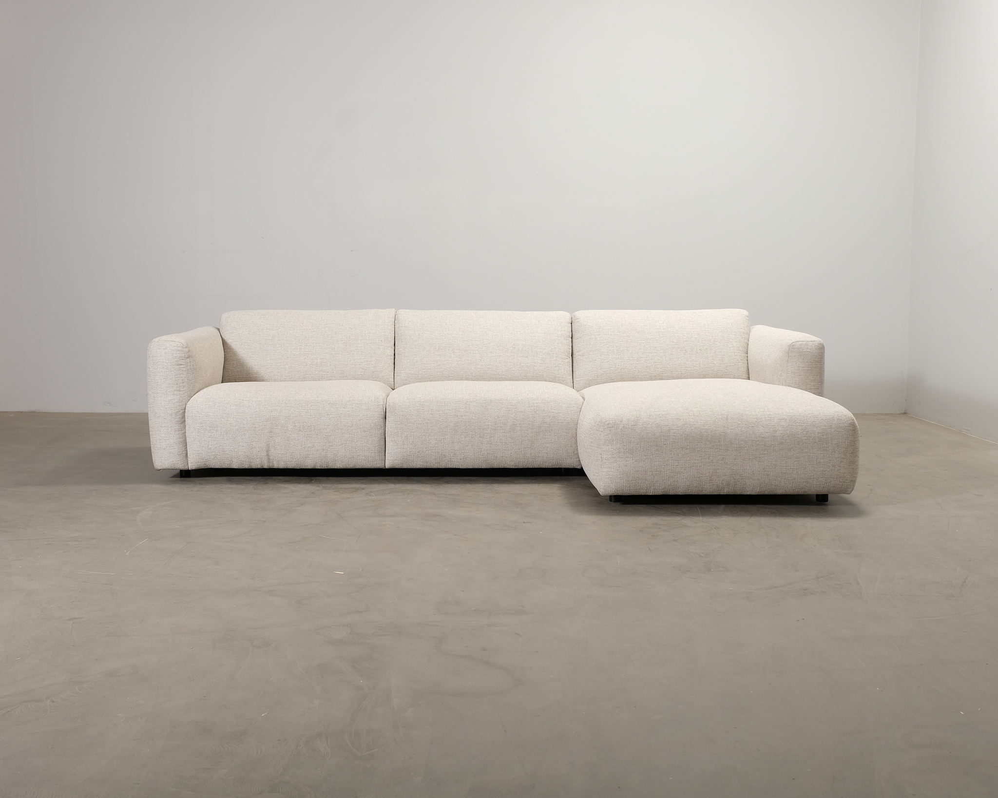 ItalFace Volo 3,5-sits divansoffa ljusbeige
