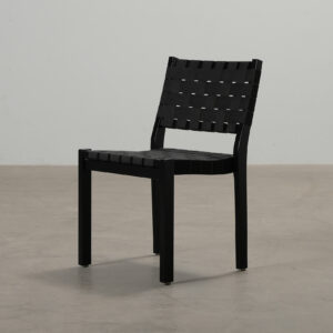 Artek 611 stol svart