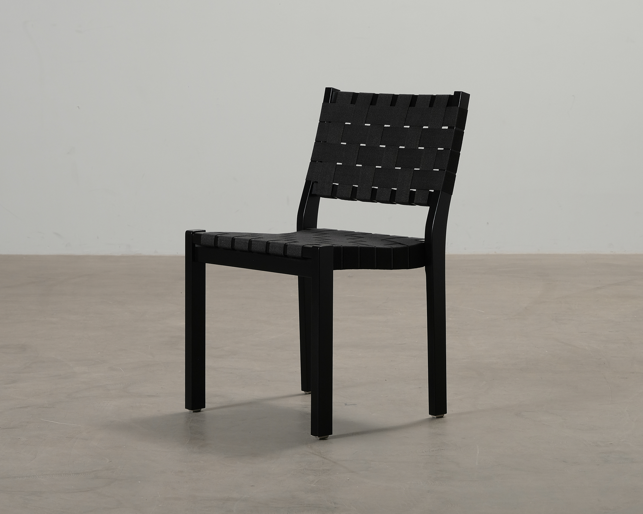 Artek 611 stol svart