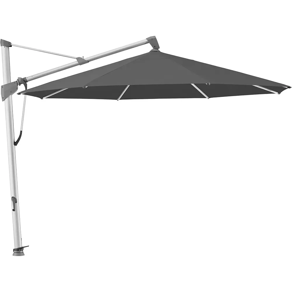 Glatz, Sombrano S+ frihängande parasoll 400 cm anodizerad alu Kat.5 809 Midnight