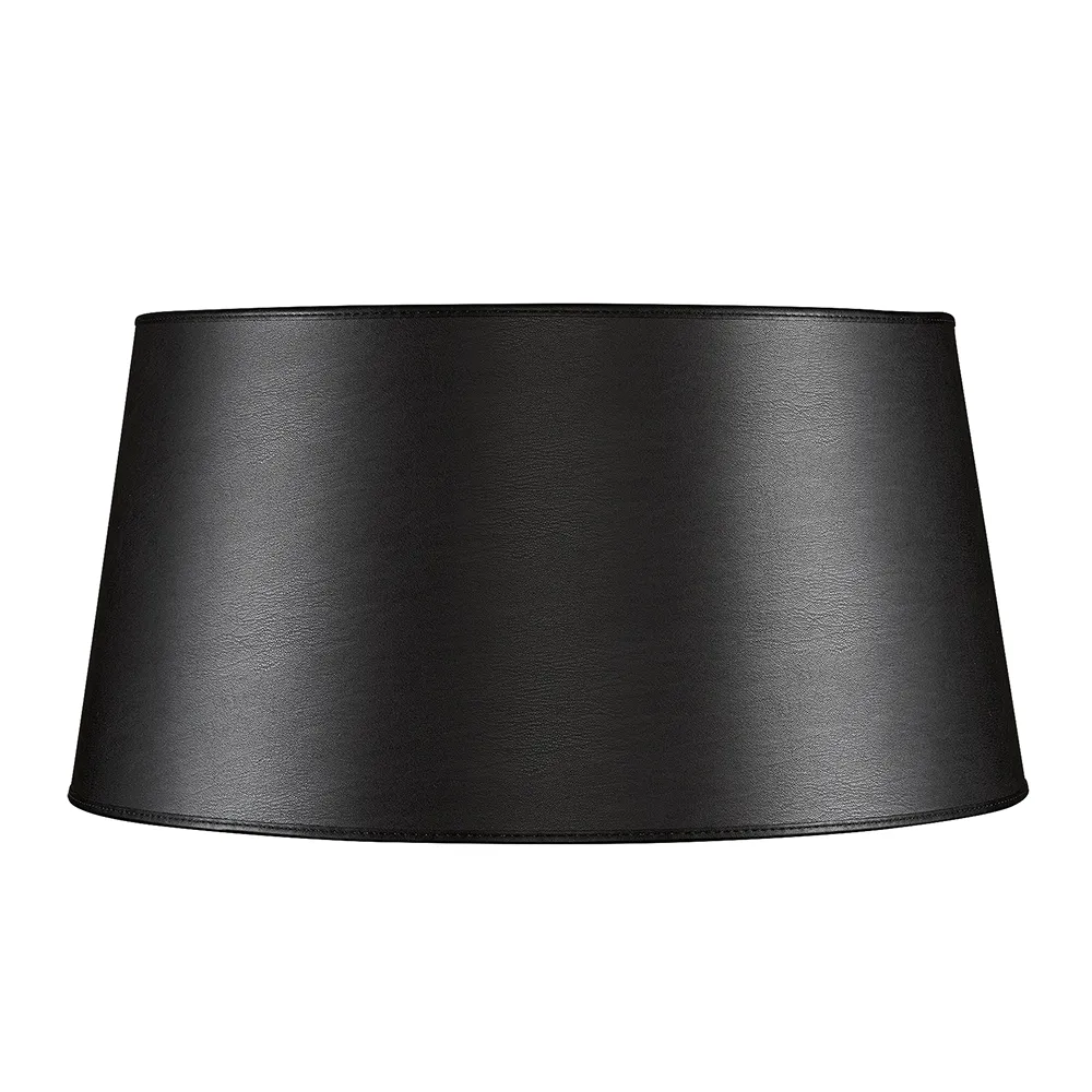 Artwood, Lampskärm Classic L Low Leather Black