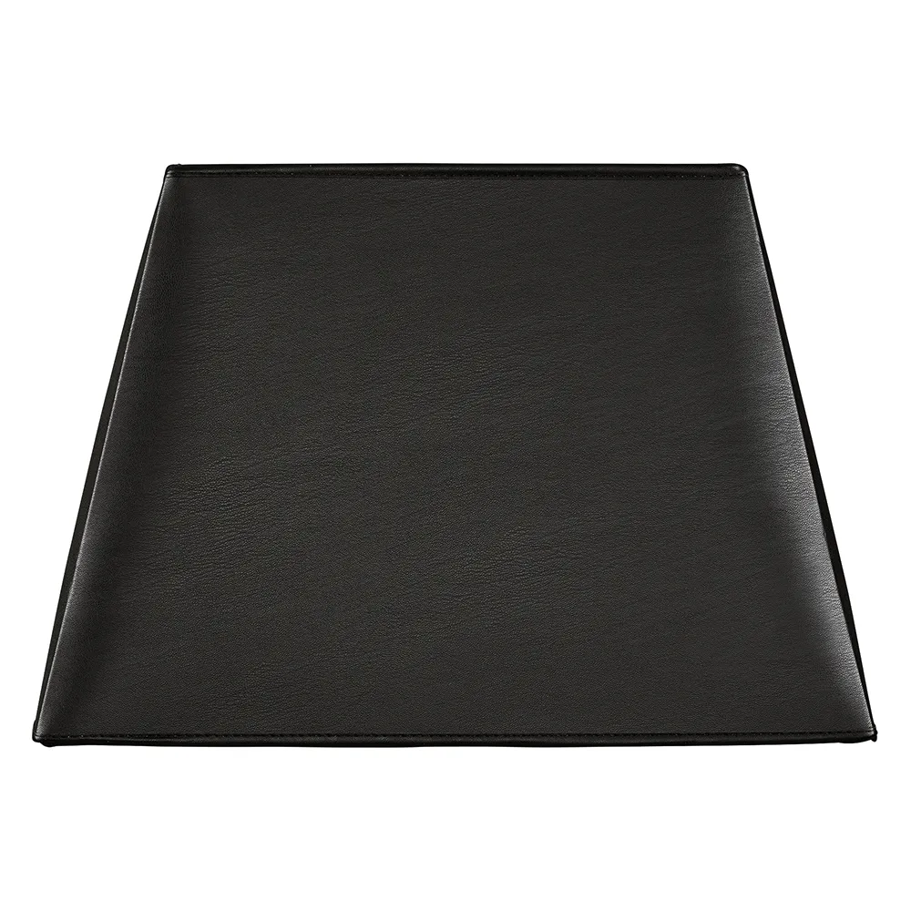 Artwood, Lampskärm Square black leather