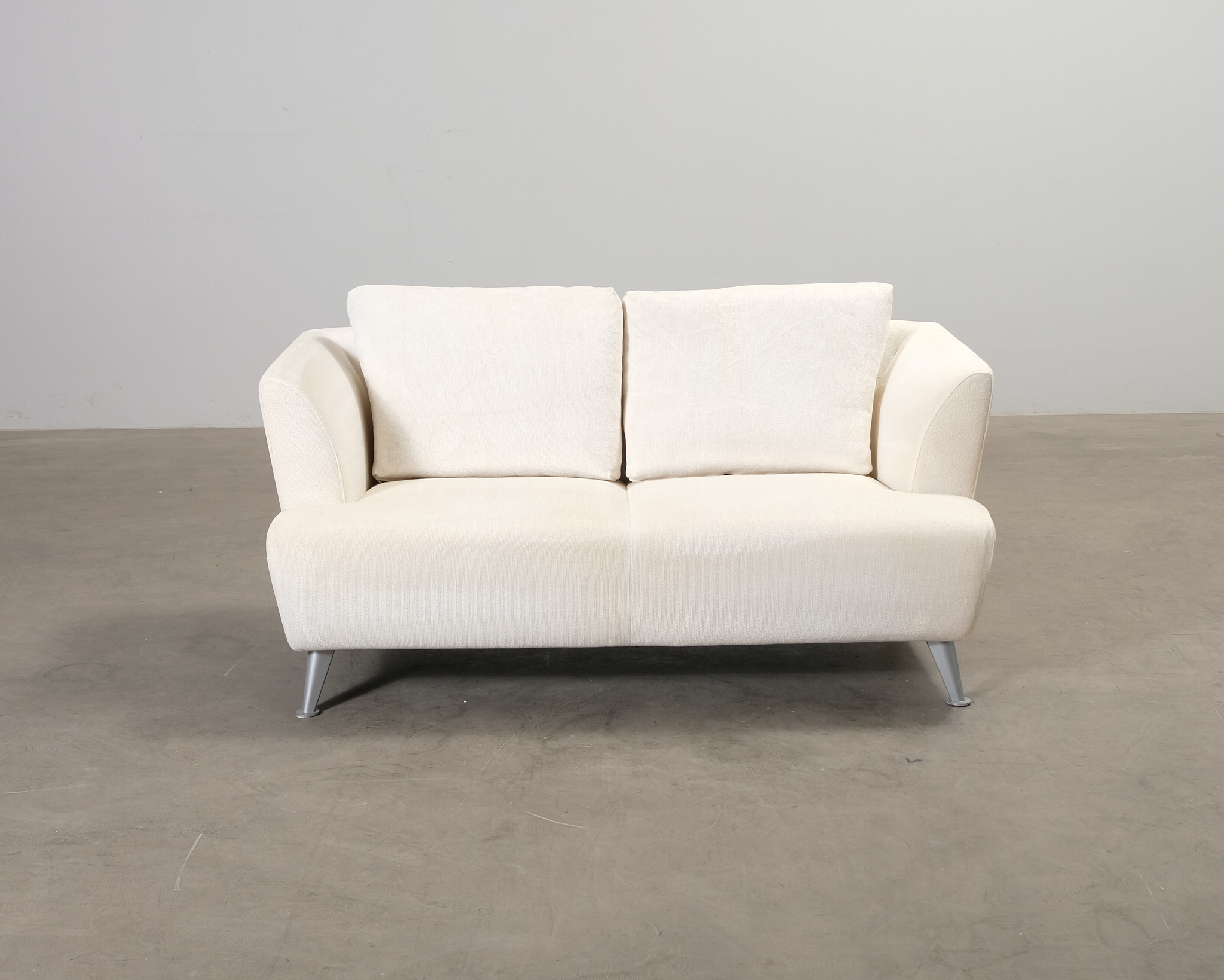 Adea 2-sits soffa vit