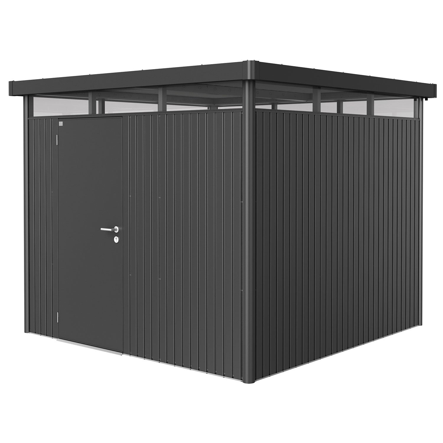 Biohort, Highline Trädgårdsskjul storlek h4 metallic mörkgrå Biohort