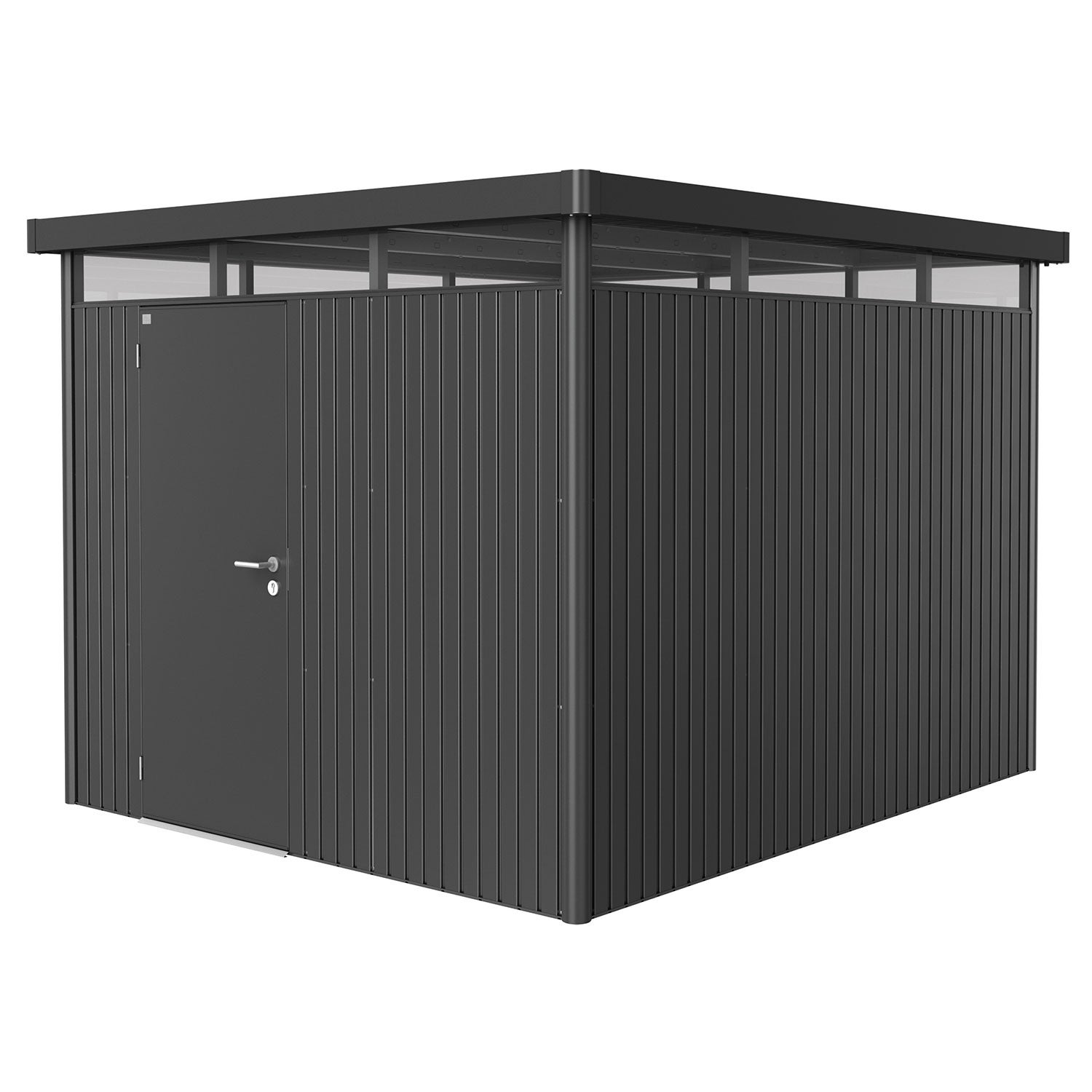 Biohort, Highline Trädgårdsskjul storlek h5 metallic mörkgrå Biohort