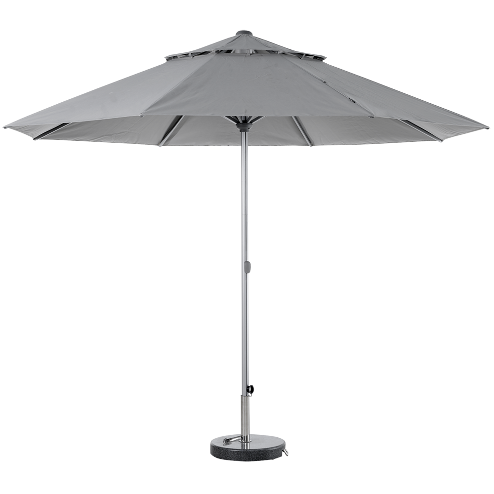 Brafab, Bolano parasoll Ø330 cm grå