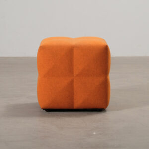 BuzziSpace Cube puff orange