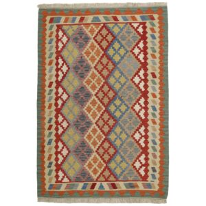 Rezas orientalisk x Kelim matta 127 x 183 cm