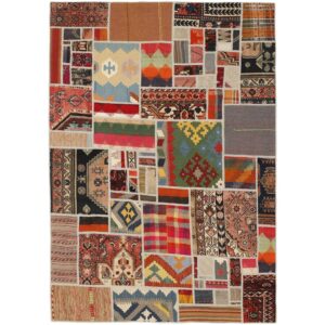 Rezas orientalisk x Tekkeh Kelim matta 140 x 200 cm