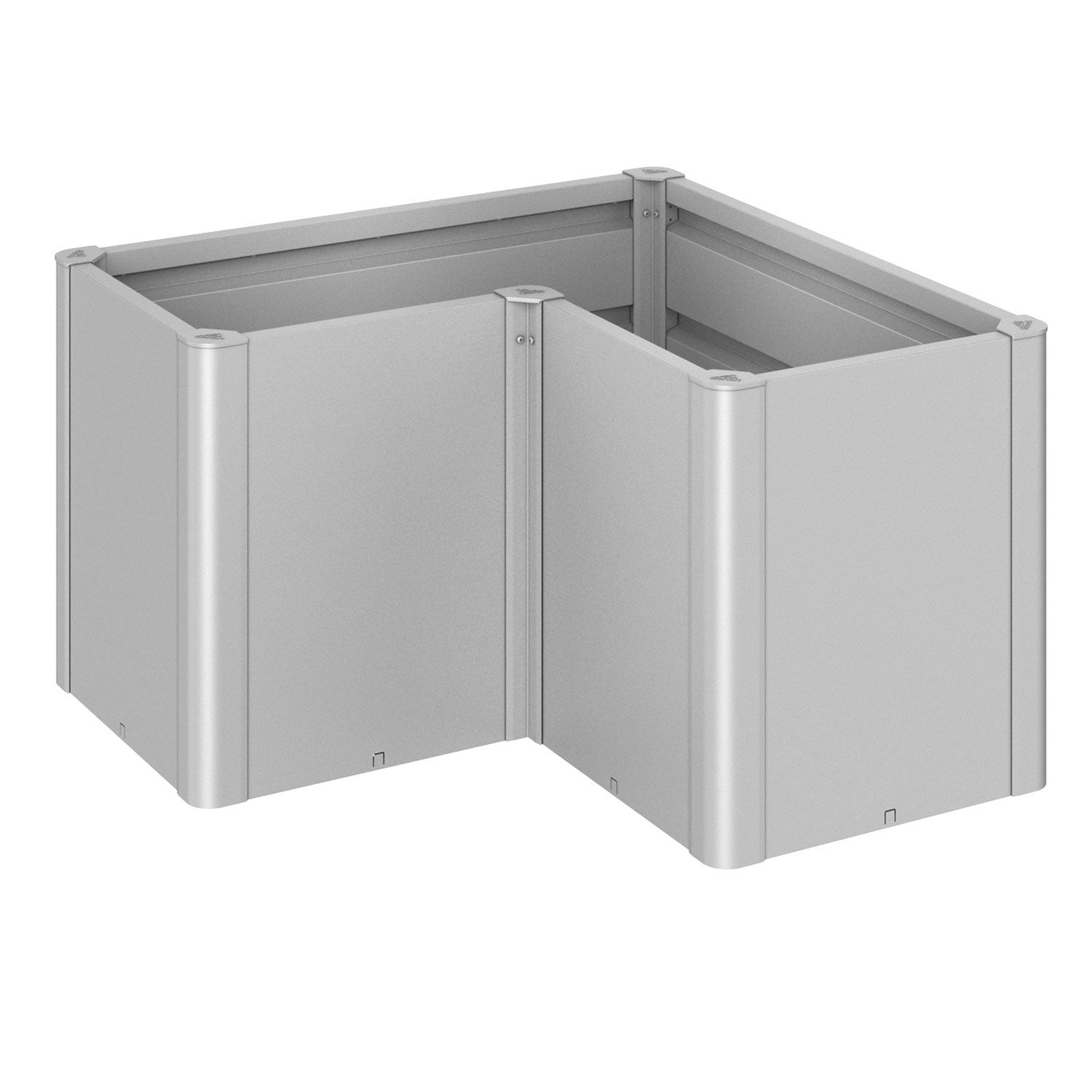 Biohort, Belvedere planteringsbädd midi storlek l100 metallic silver Biohort