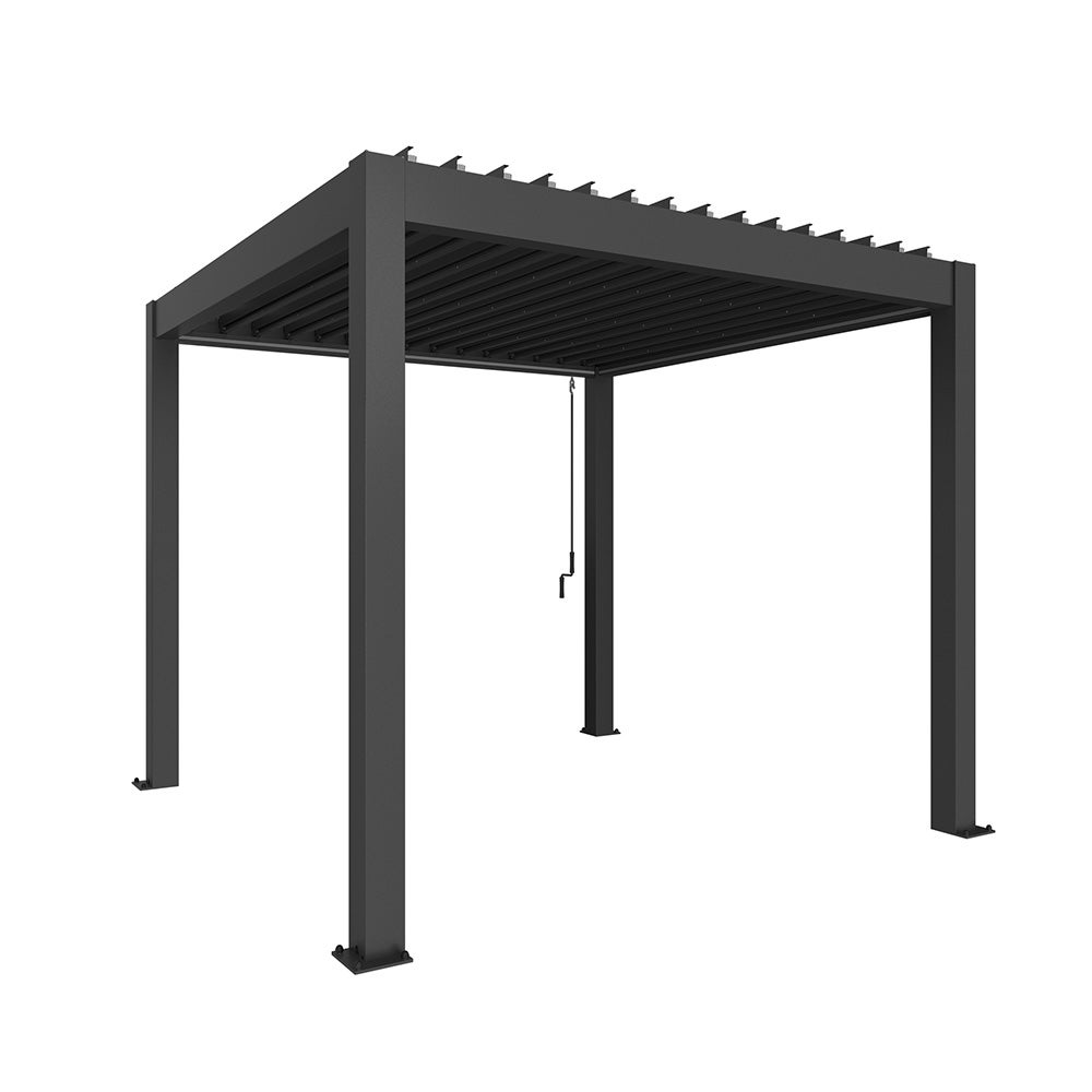 Biohort, Pergola size 3 x 3 metallic dark grey