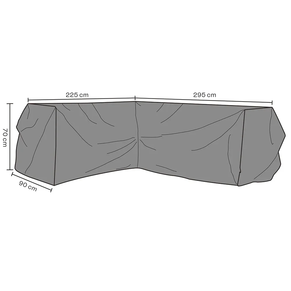 Brafab, Möbelskydd Hörnsoffa 295/225x70 cm Premium