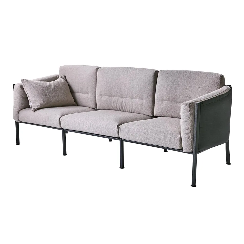 Brafab, Delux Soffa Teddy Beige/ Svart