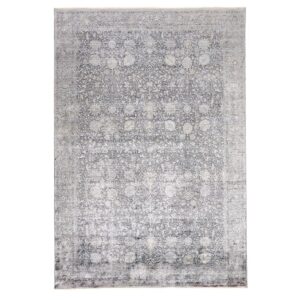 Rezas orientalisk x Abstract matta Svart 160 x 230 cm