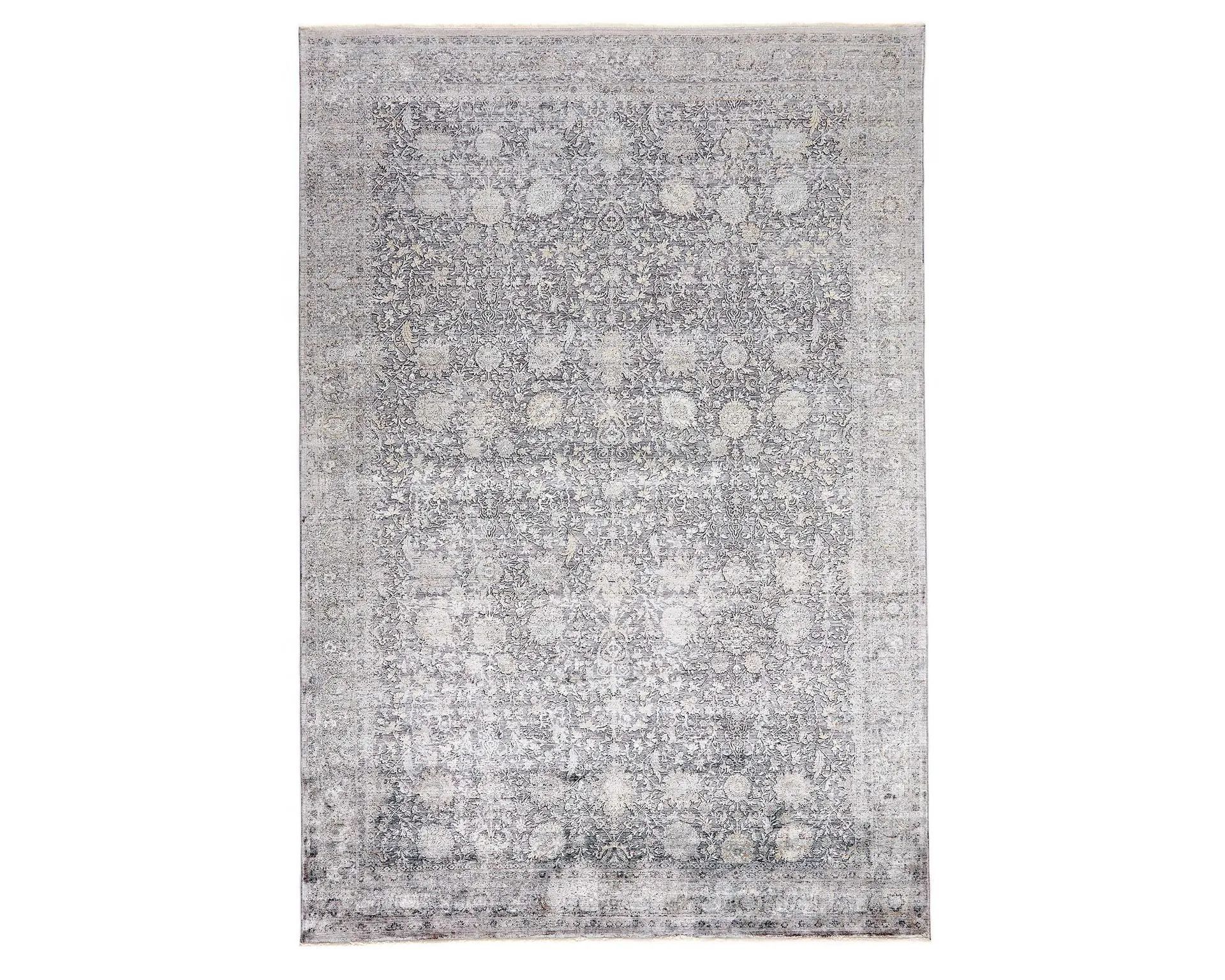 Rezas orientalisk x Abstract matta Svart 160 x 230 cm