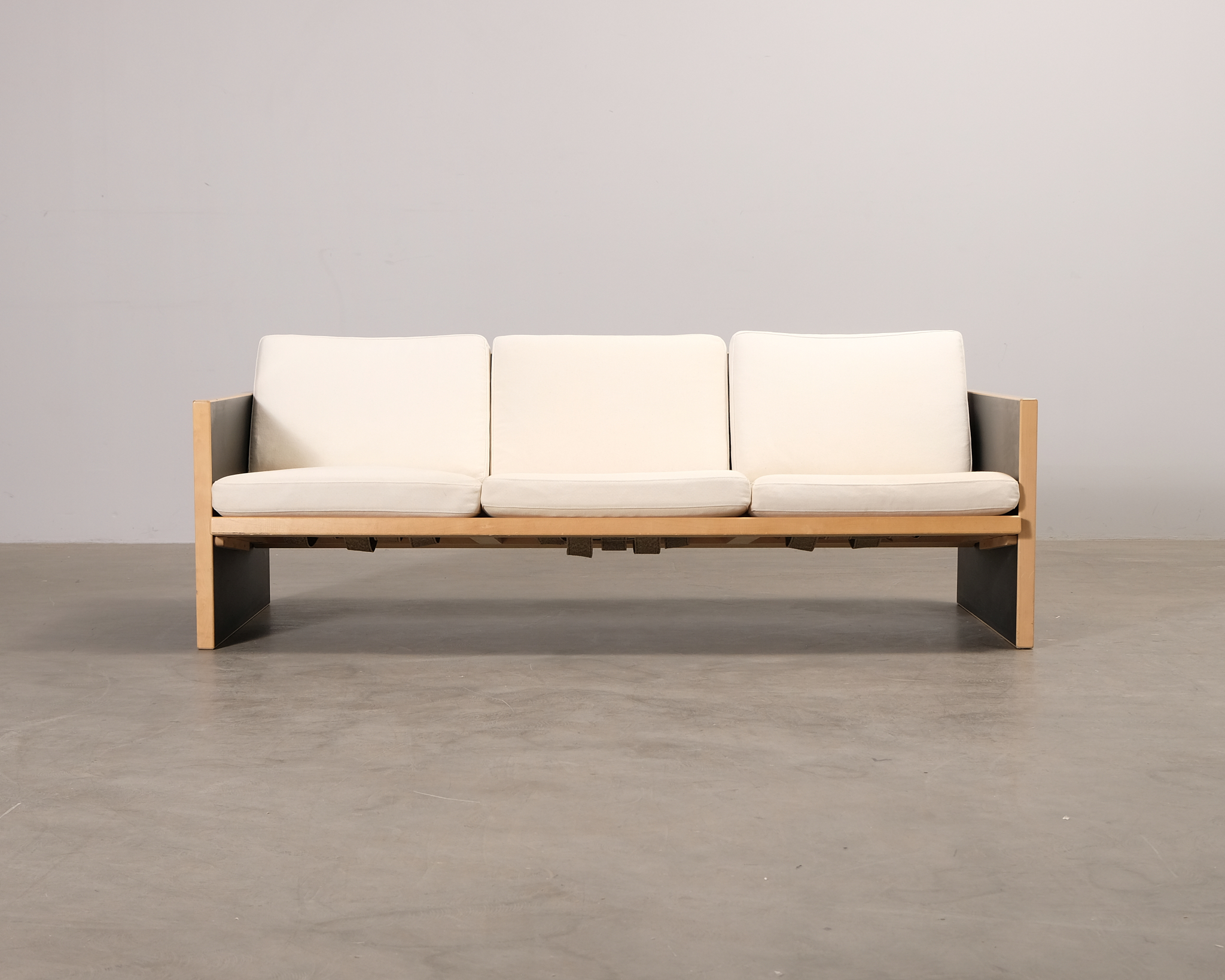 Artek Ben Af Schultén 547A 3-sits soffa vit
