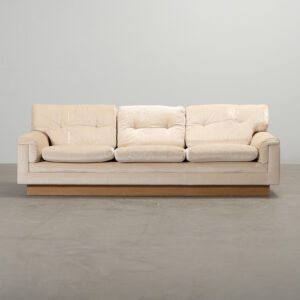 Ahti Taskinen Fennia 3-sits soffa beige