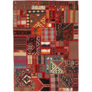Rezas orientalisk x Tekkeh Kelim matta 140 x 200 cm
