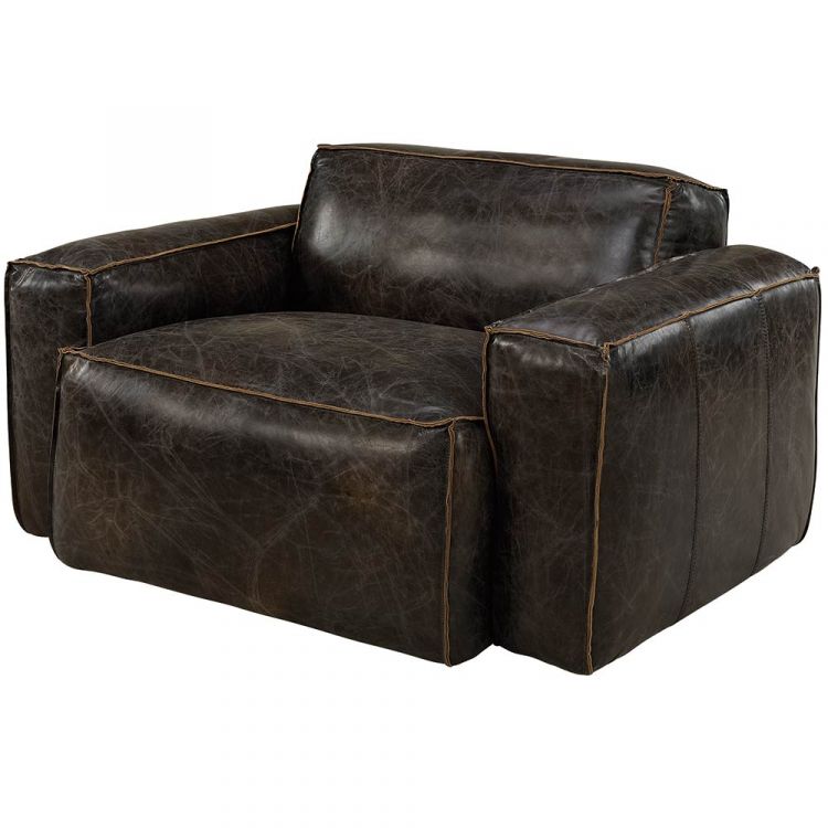 Artwood, Fåtölj Buddy Leather Fudge