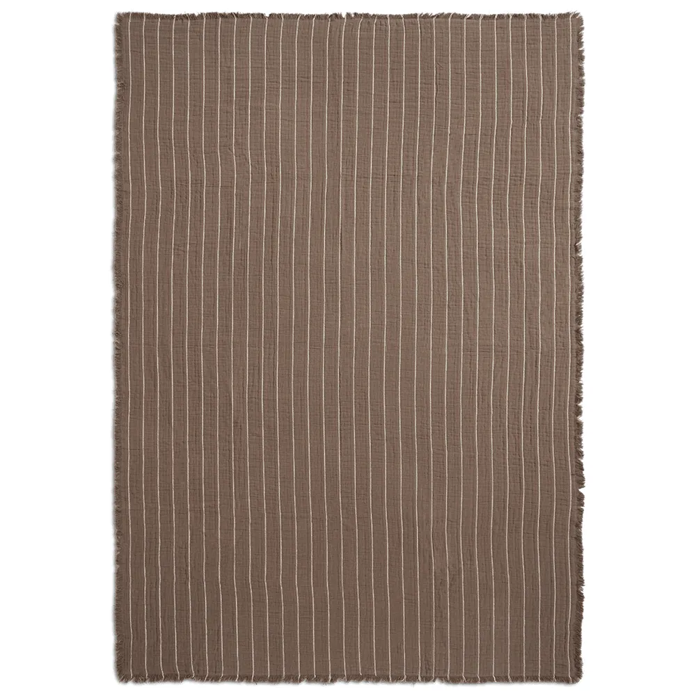 Ferm Living, Aires Överkast 250x240 cm Stone