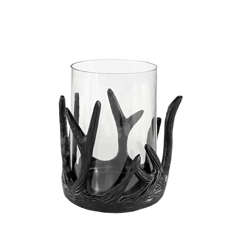 Artwood, Antler Ljuslykta Stor Svart