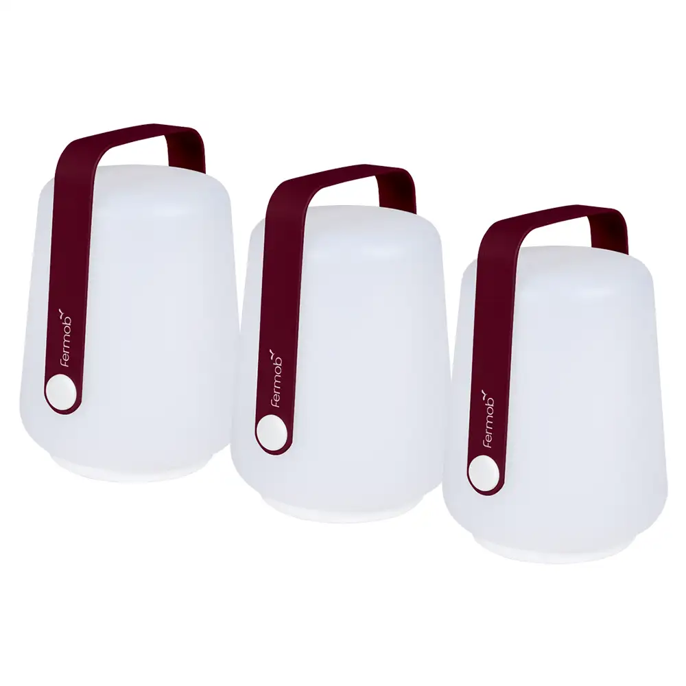 Fermob, Balad Lampa H12 3-pack Black Cherry