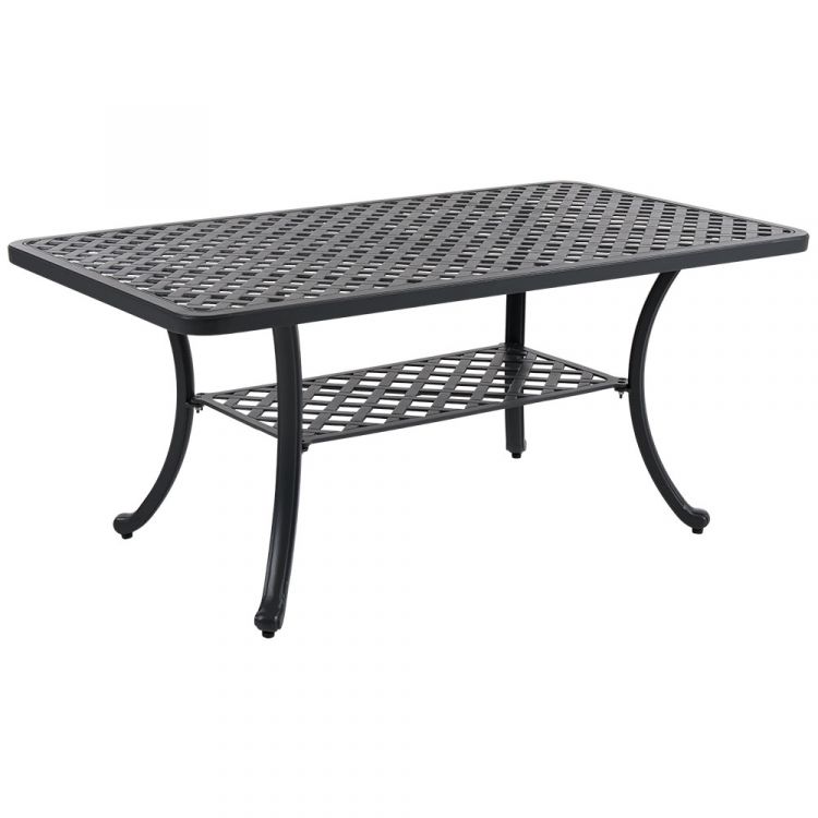 Brafab, Arras soffbord 70x125  cm antracit