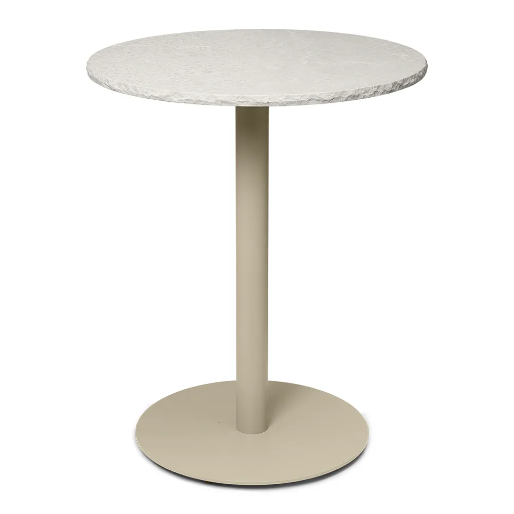 Ferm Living, Mineral Cafébord - Bianco Curia/Cashmere