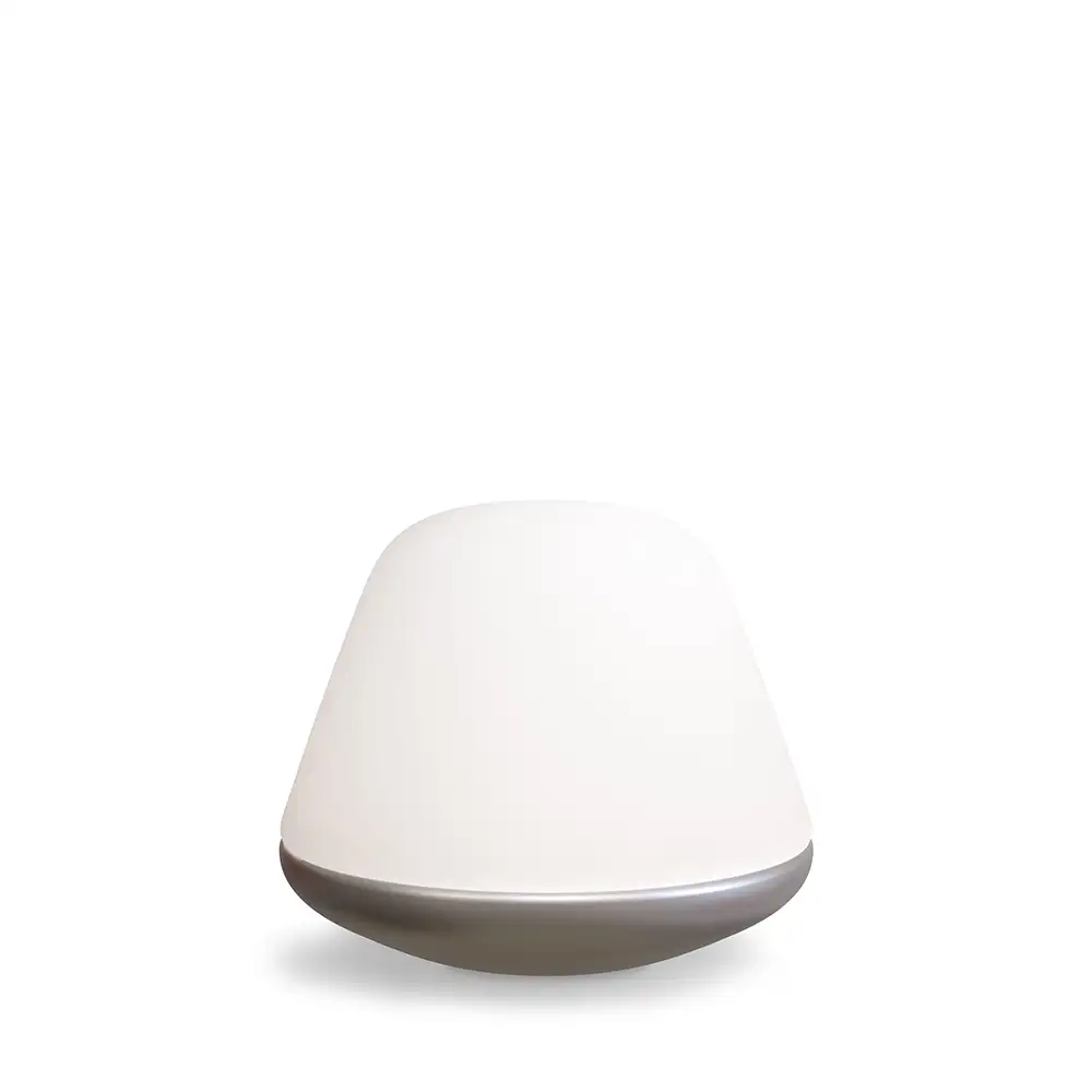 Herstal, Bloom Small bordslampa D200 satin silver E27