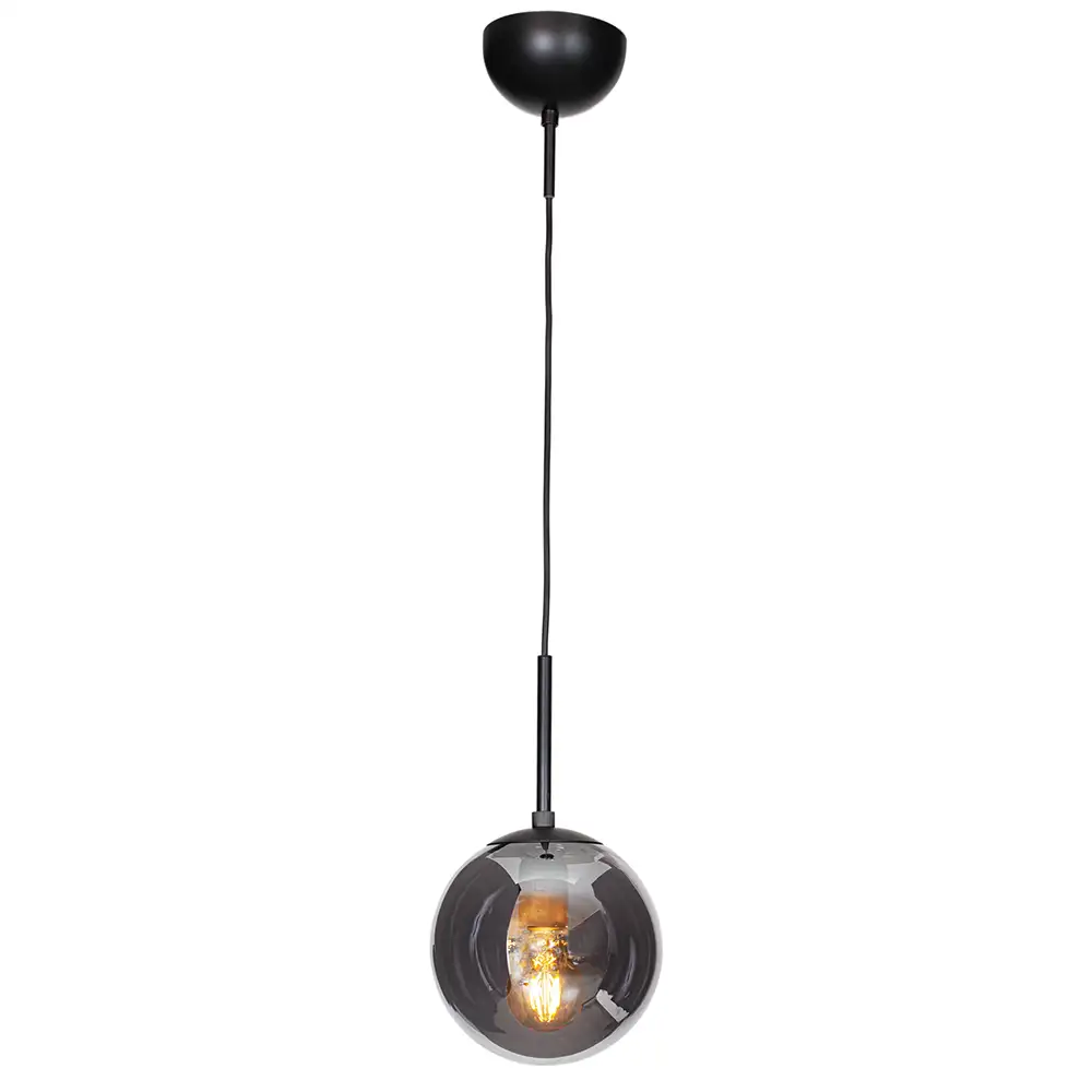 by Rydéns, Boyle Taklampa Ø18cm Rökgrå