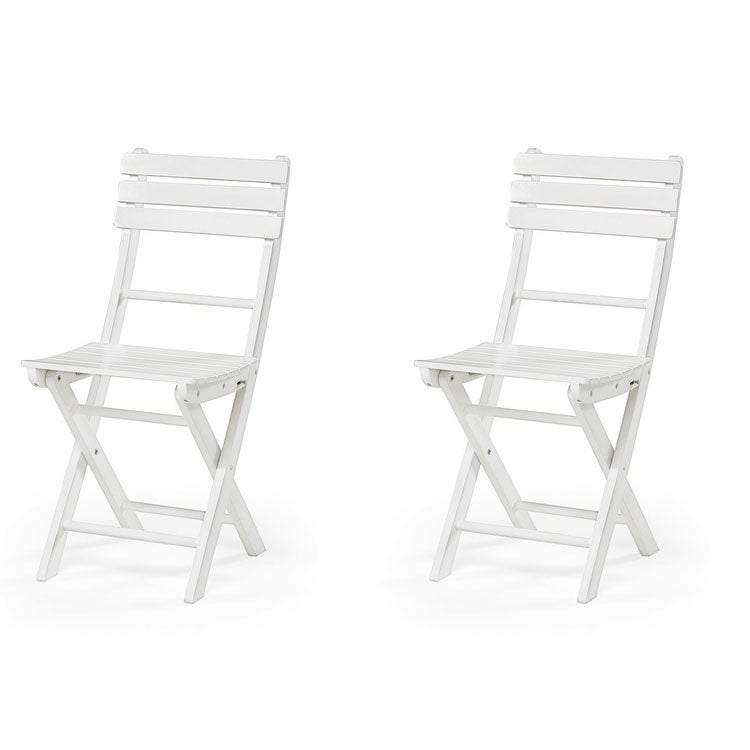 Hillerstorp, Åre klappstol vit akacia 2-pack