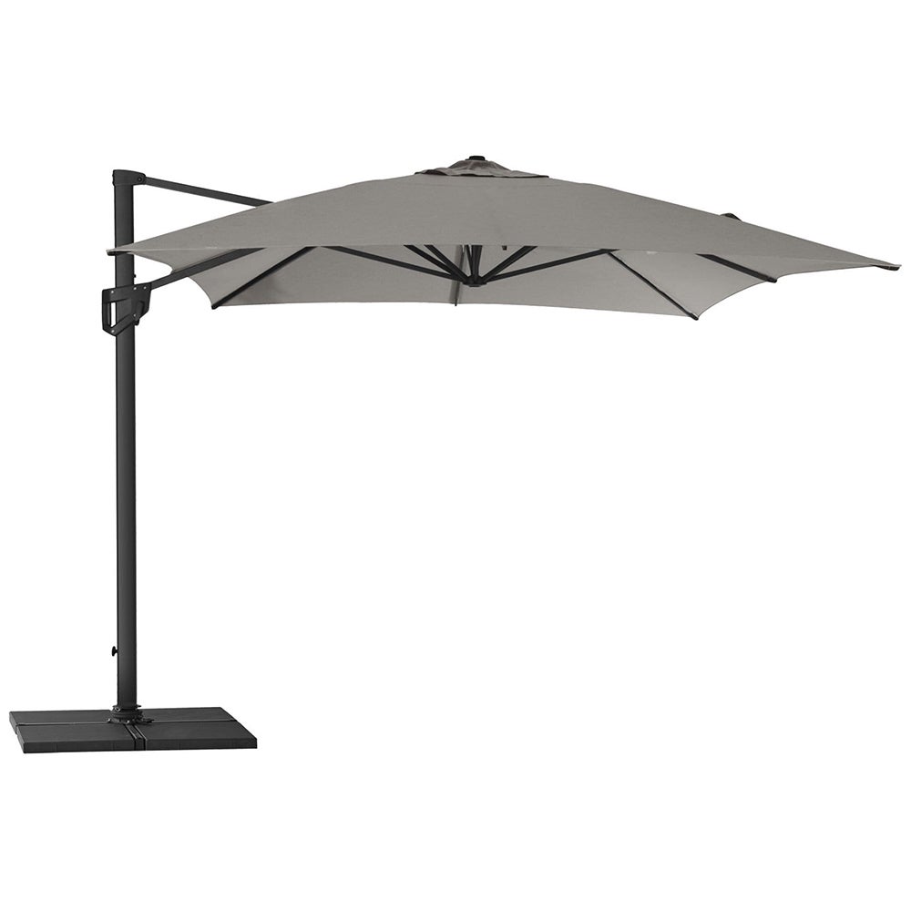 Cane-line, Hyde Luxe 300x400 cm Taupe frihängande parasoll