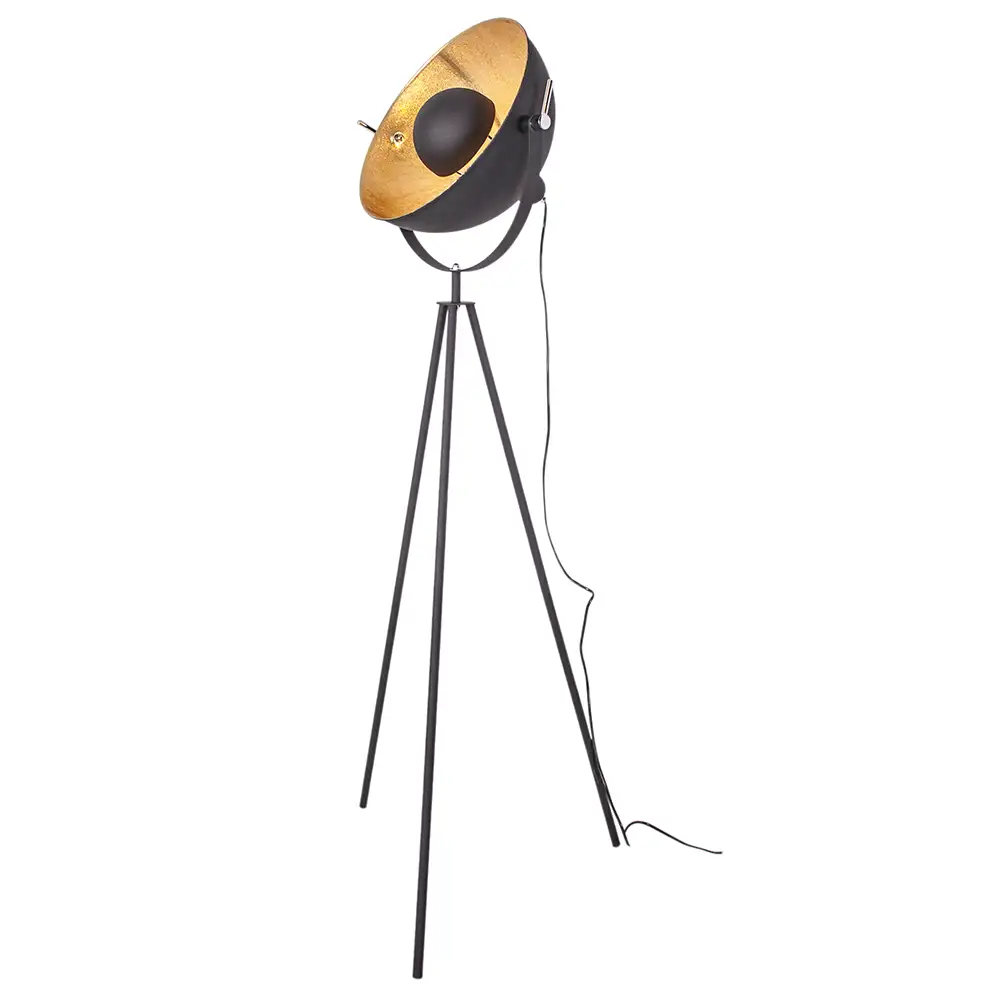 by Rydéns, Captain mini golvlampa Svart