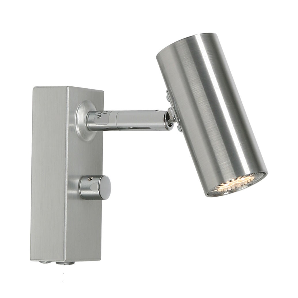 Belid, Cato Vägglampa Aluminium Enkel Mr11 Inkl Ljuskälla