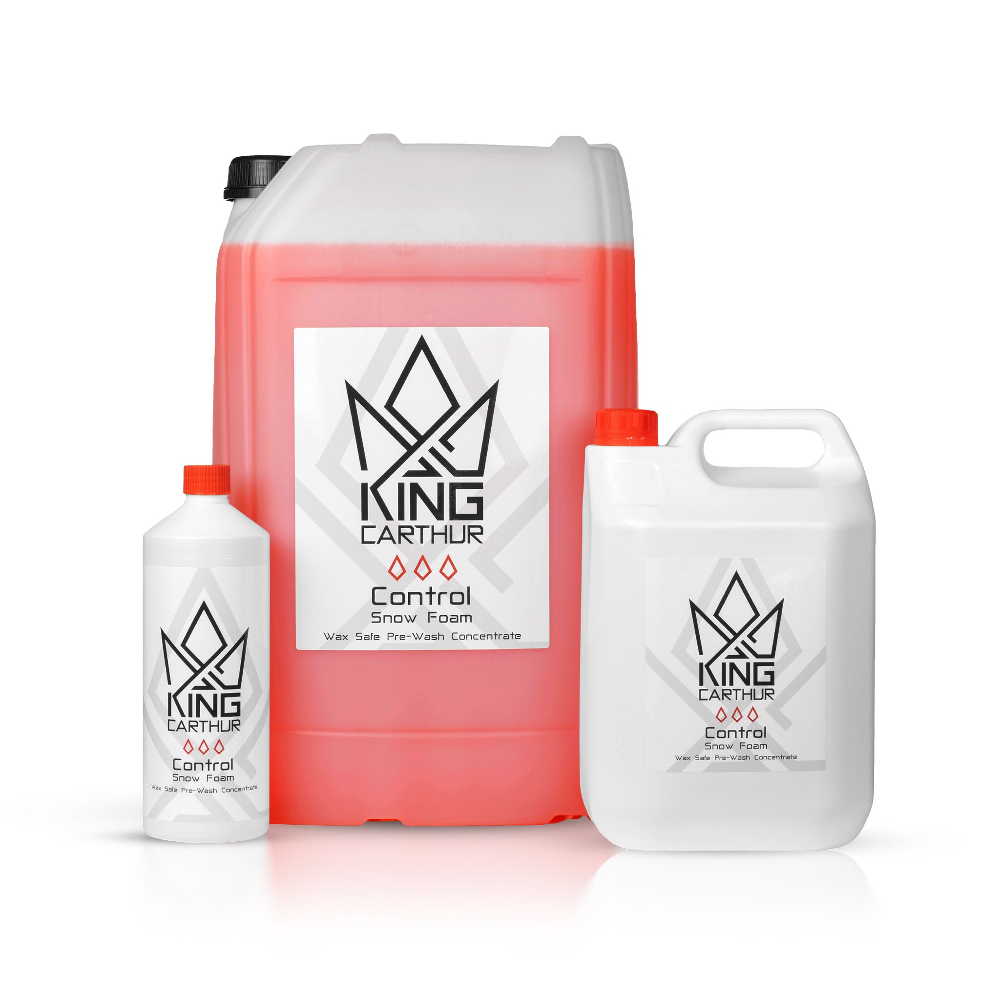 Förtvättsmedel King Carthur Control Snow Foam, 5000 ml