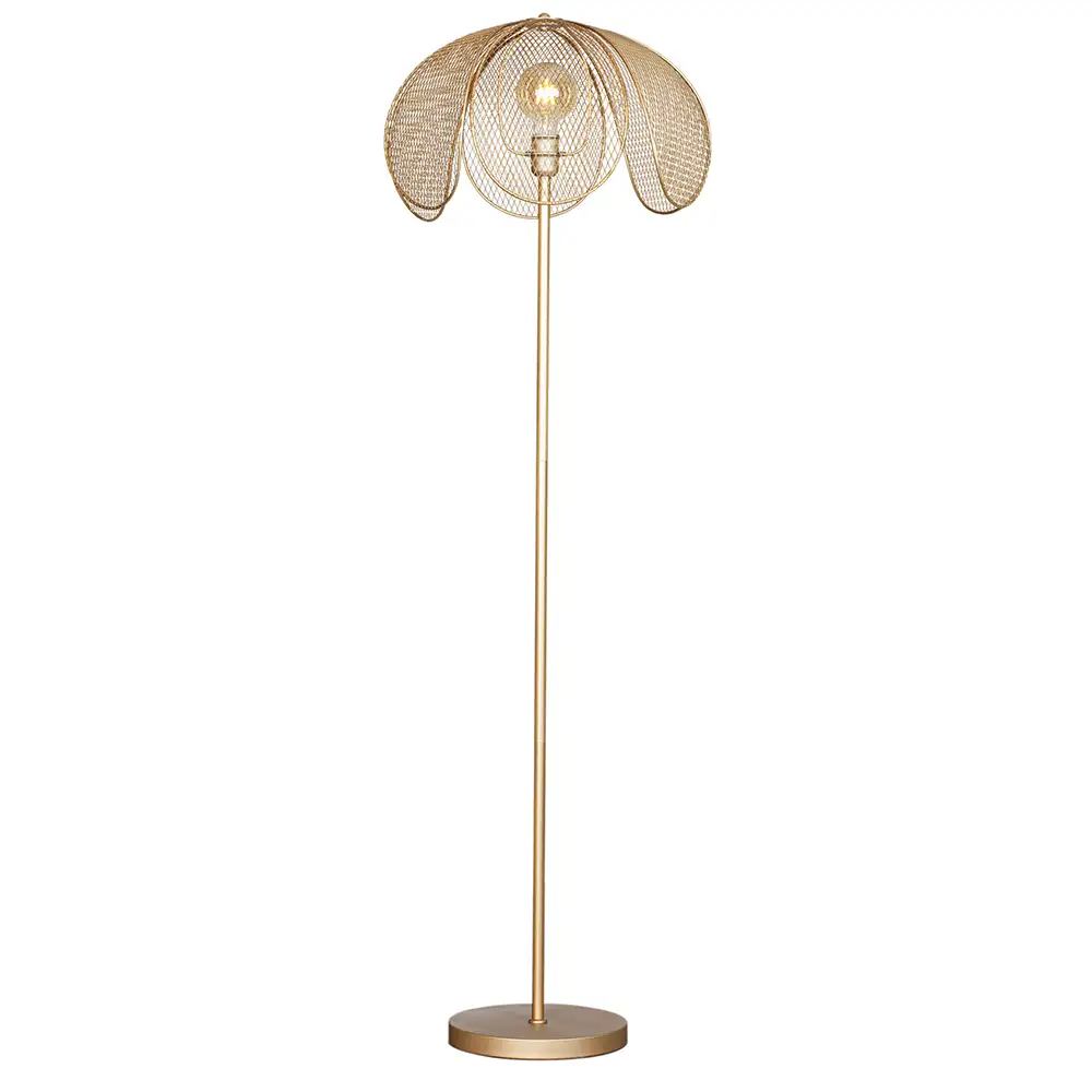 by Rydéns, Daisy Golvlampa matt guld