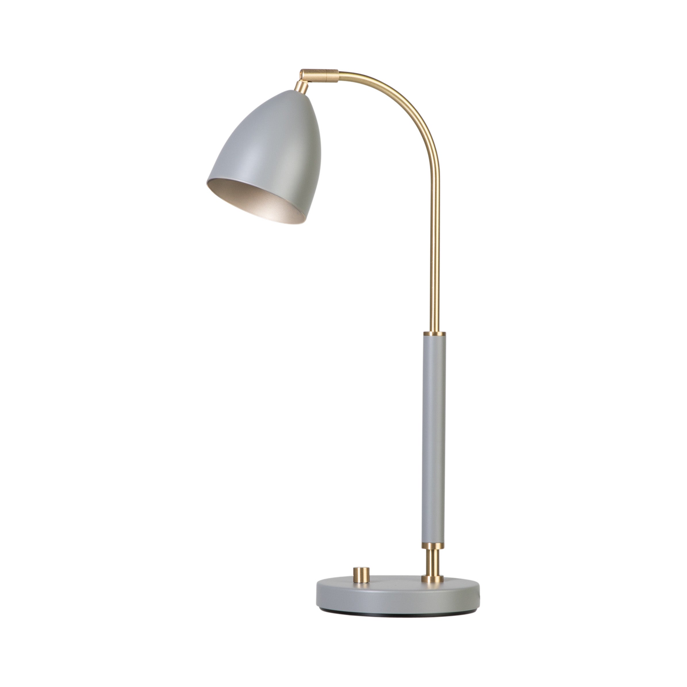 Belid, Deluxe Bordslampa Varmgrå/Mässing Mr16 Inkl Ljuskälla