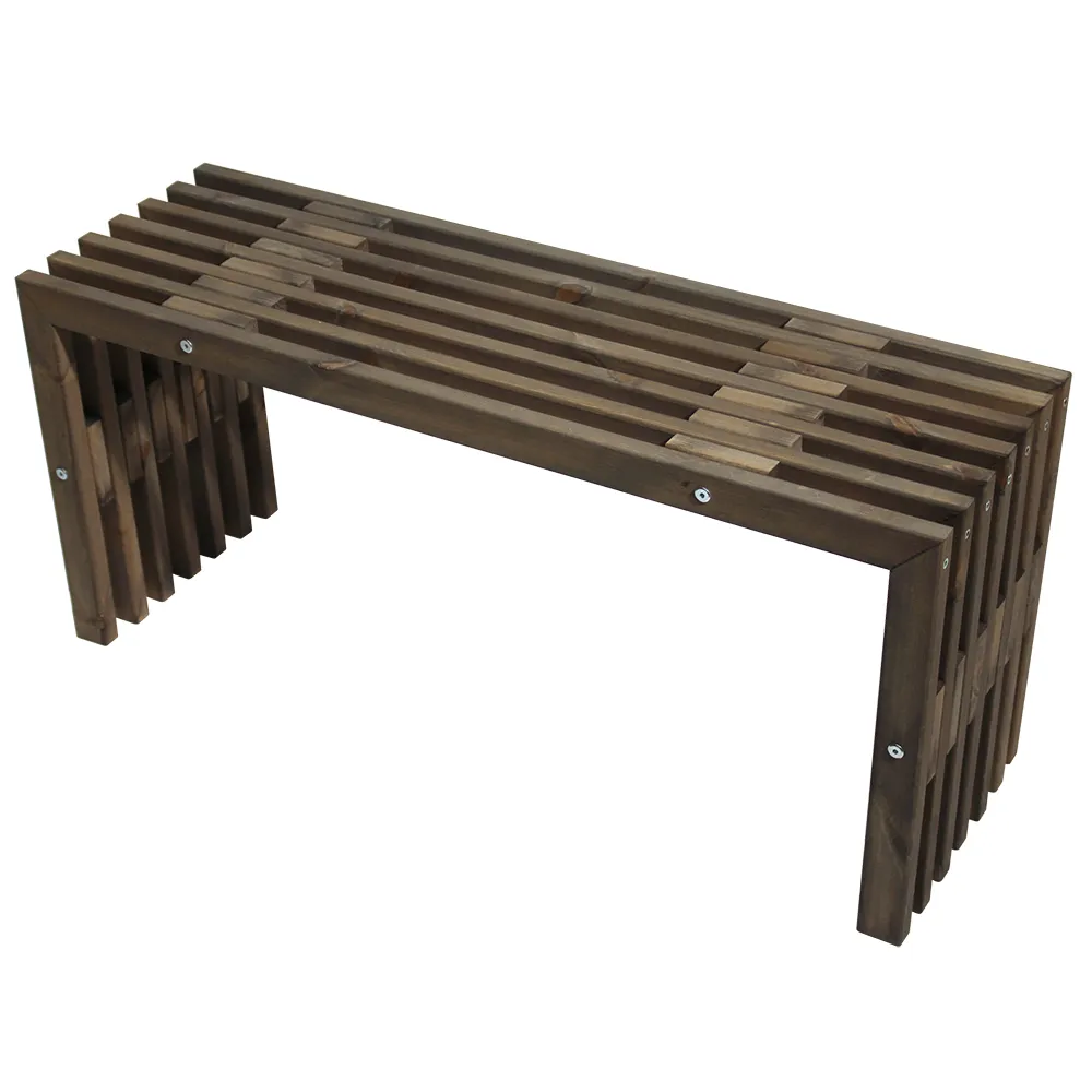 Hillerstorp, D-bench Bänk 100 cm Furu Grå Oljad