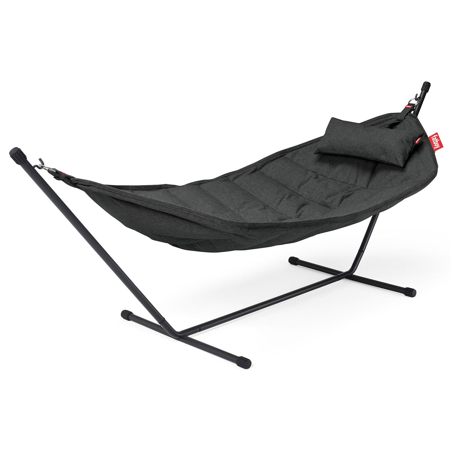 Fatboy, Headdemock superb thunder grey incl. kudde & ställning black