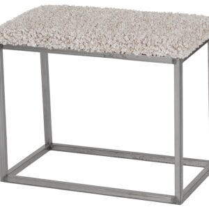 Skinnwille, Palle Bänk 60x35 cm  Sand/Steel