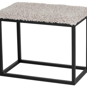 Skinnwille, Palle Bänk 60x35 cm Sand/Black
