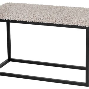Skinnwille, Palle Bänk 80x35 cm Sand/Black