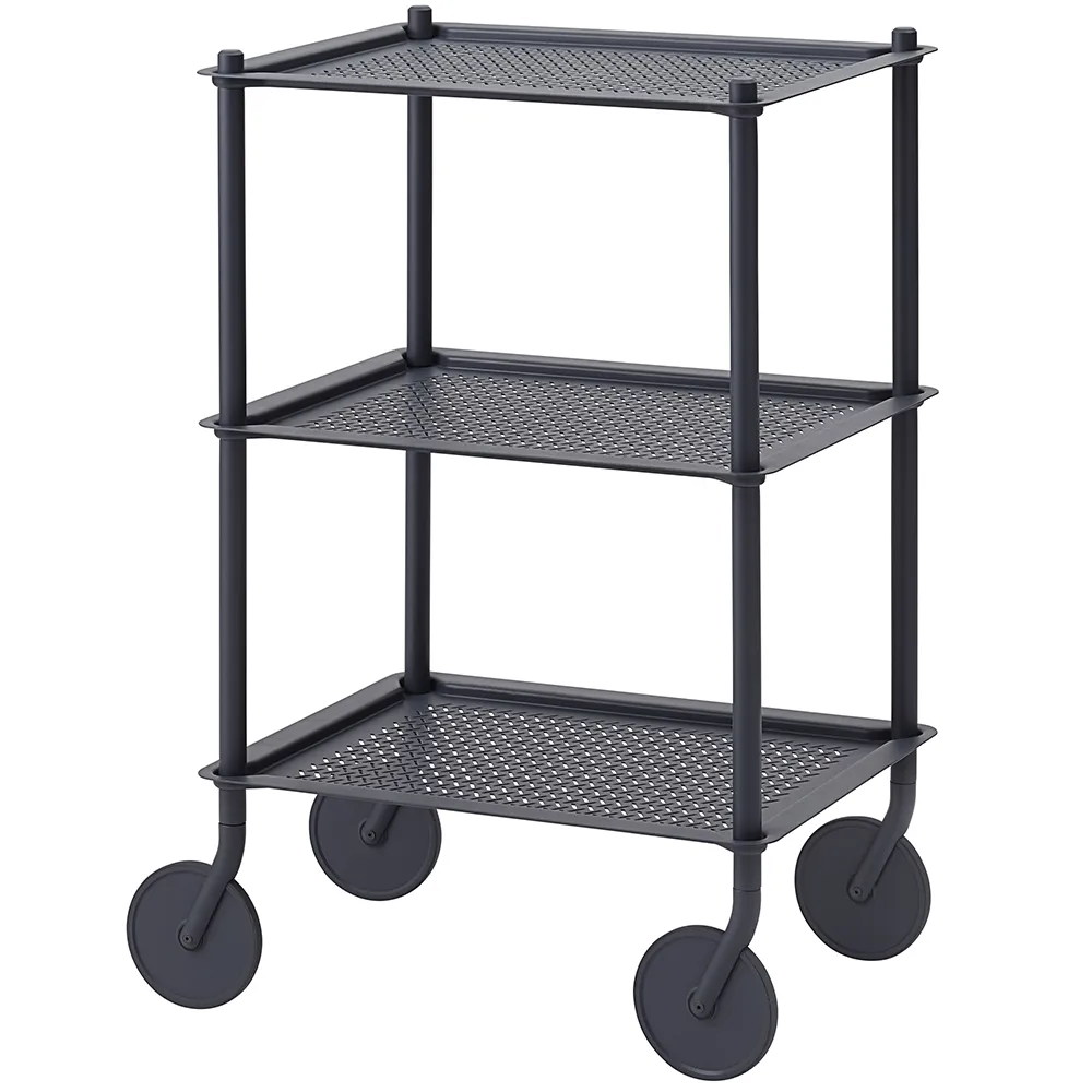 Muuto, Flow Serveringsvagn  3 våningar Blue-Grey