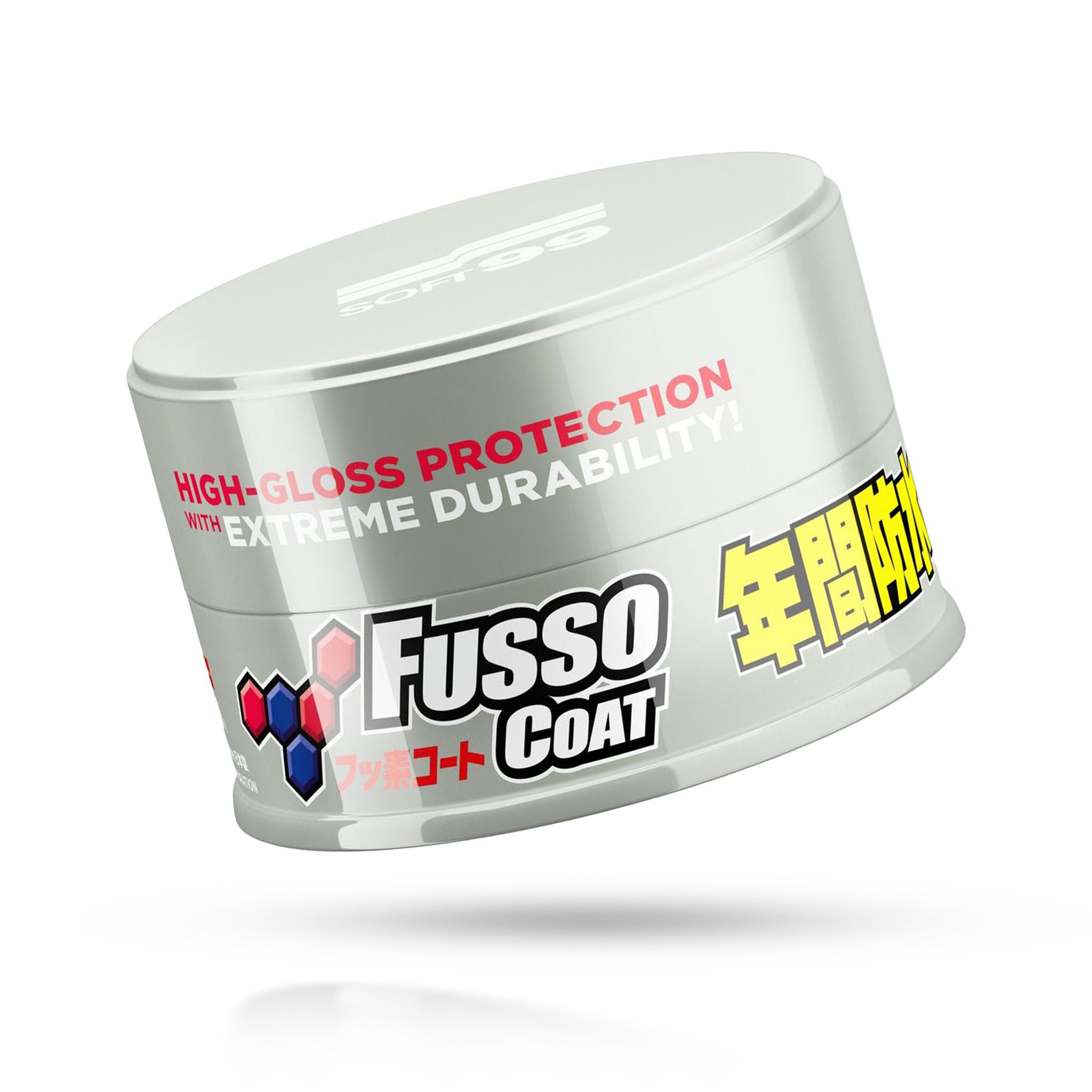 Bilvax Soft99 Fusso Coat White (2.0), 200 g, Vax + Applikator
