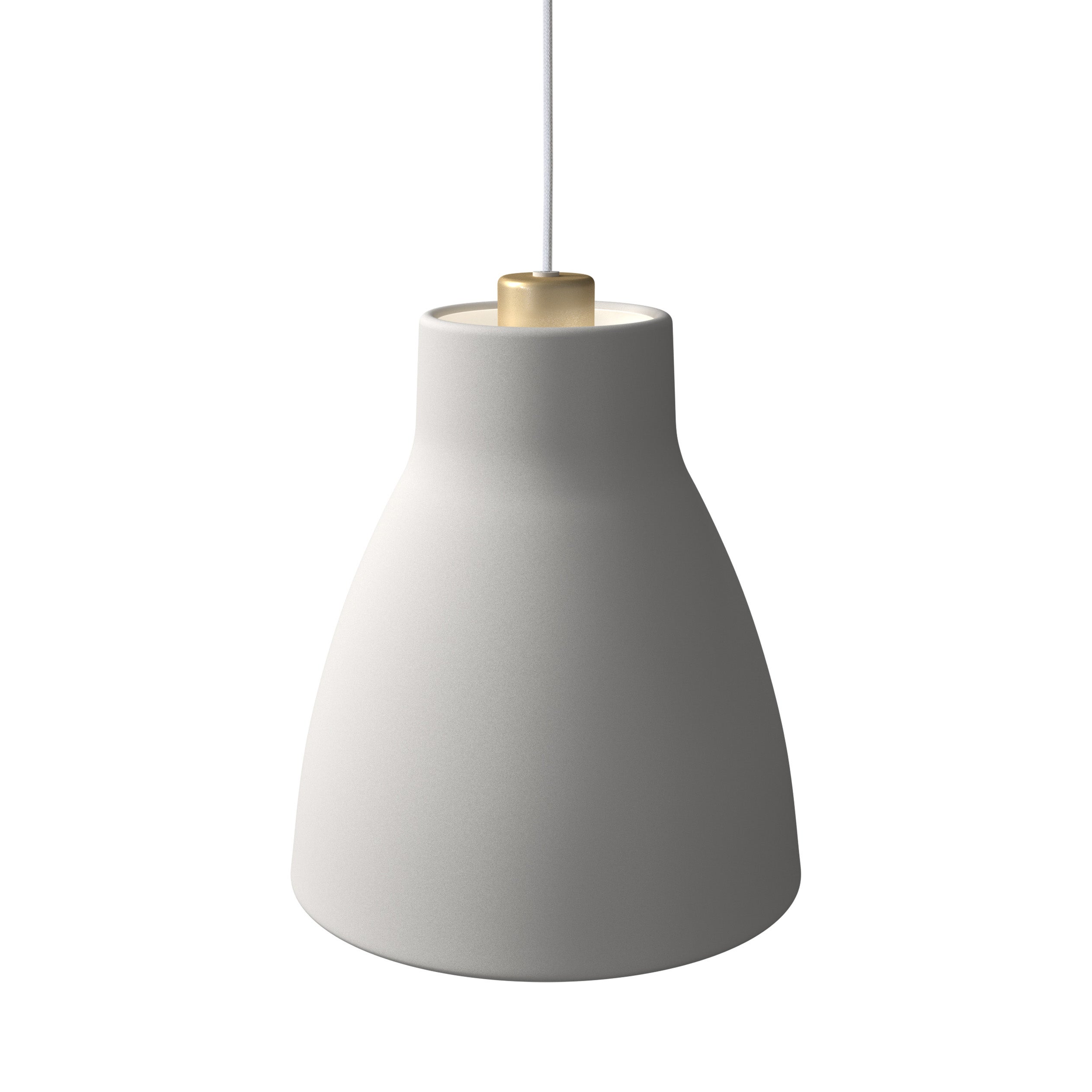 Belid, Gong Pendel D250 Vitstruktur/Guld